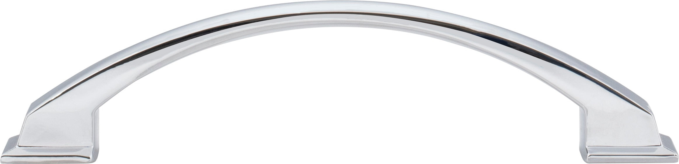 JEFFREY ALEXANDER Jeffrey Alexander 944-128PC Arched Cabinet Pull Polished Chrome