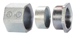 Steel Electric Products 1025 1-1/4 Inch 3-Piece Zinc Plated Malleable Iron Conduit Coupling