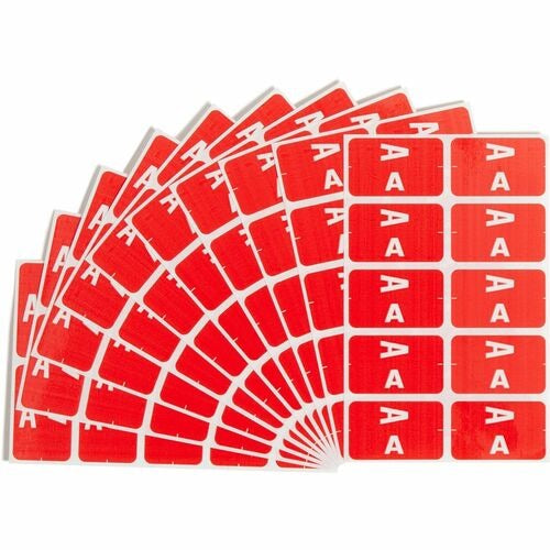 SMEAD Smead SMD67171 Red Alpha Filing Labels 100 Pack