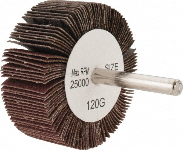 TRU-MAXX Tru-maxx SZMFW9120 Mounted Flap Wheel 120 Grit 2.5in