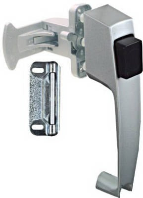 NATIONAL HARDWARE National Mfg N178-368 Aluminum Push Button Latch 3 Pack