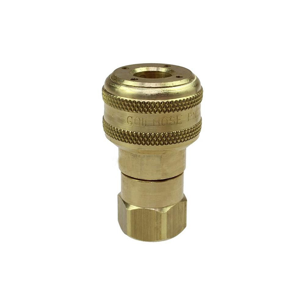 COILHOSE PNEUMATICS Coilhose Pneumatics 151A Pneumatic Hose Coupler Brass