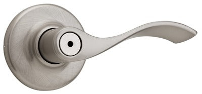 KWIKSET Kwikset 93001-882 Balboa Bed Bath Lever Satin Nickel