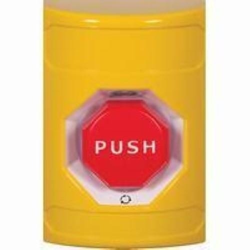 STI Safety Technology Intl SS2209NT-EN Yellow Push Button Turn Reset