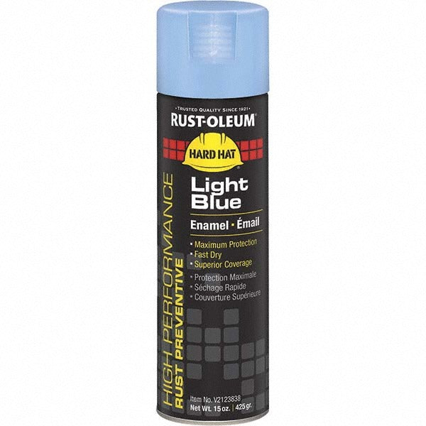 RUST-OLEUM Rust-oleum V2123838 Enamel Spray Paint Light Blue Gloss