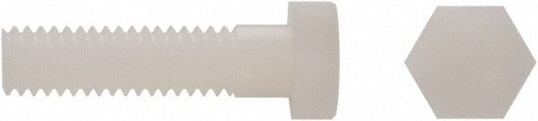 ELECTRO HARDWARE Electro Hardware HHCS-516-1-N Hex Head Cap Screw Nylon