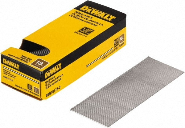 DEWALT Dewalt DBN18175-2 Brad Nail 1-3/4 in Smooth Shank 2500 Ct