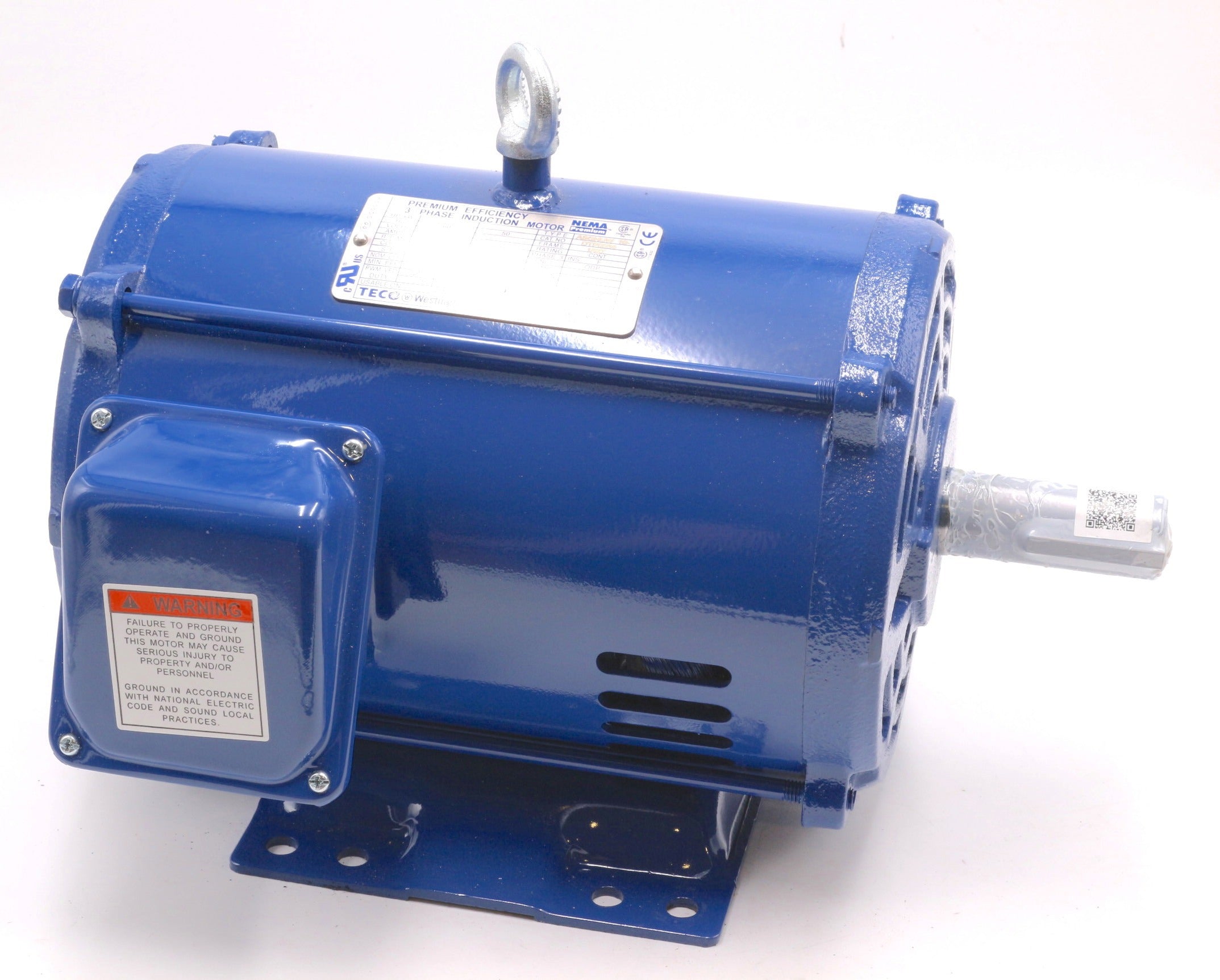 CAPTIVEAIRE CAPTIVEAIRE DTP0034 3 HP 3 Phase Continuous Duty Motor