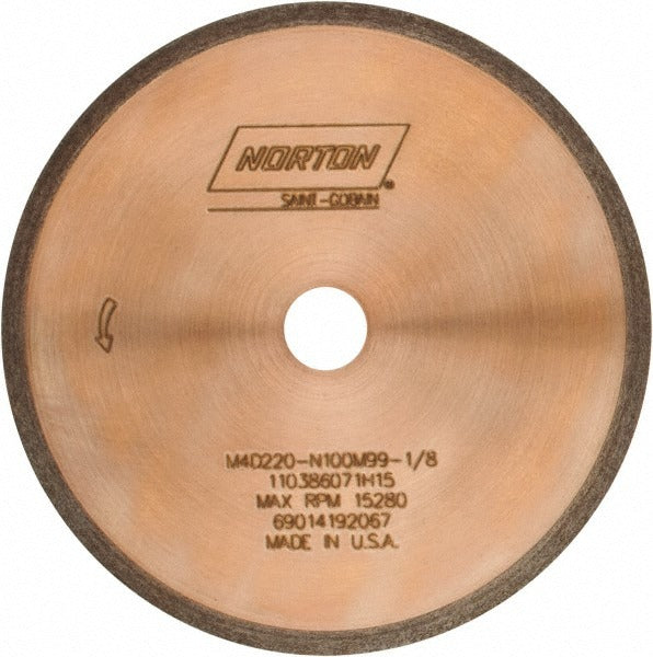 NORTON Norton 69014192067 Surface Grinding Wheel 4in 220 Grit