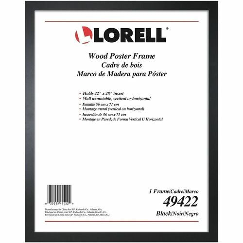LORELL Lorell LLR49422 Wood Poster Frame 22x28 Inches