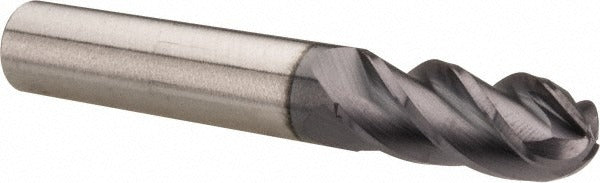 ACCUPRO Accupro 12177123 Ball End Mill 0.375in 4 Flute Solid Carbide