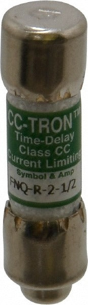 EATON Cooper Bussmann FNQ-R-2-1/2 Cc Time Delay Fuse 2.5A