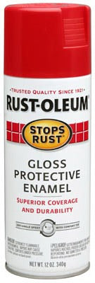 RUST-OLEUM Rust-oleum 7762-830 Gloss Spray Paint Sunrise Red 12 Oz