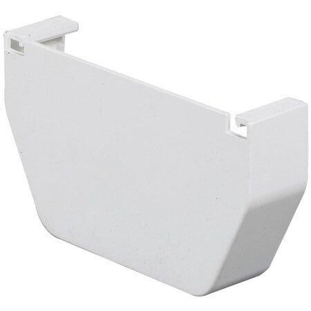 AMERIMAX HOME PRODUCTS Amerimax Home Products T0511 Contemporary Gutter End Cap 5 in (5.8 H x 4.5 W x 5 L)