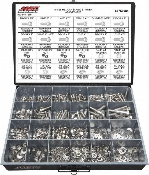 VALUE COLLECTION Value Collection 67759084 Hex Head Cap Screw Assortment