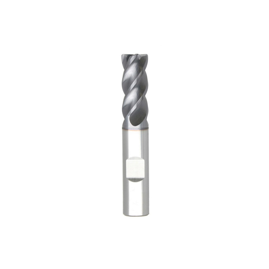 SECO TOOLS Seco 03084180 Corner Radius End Mill 1/2 in 4 Flute Altin