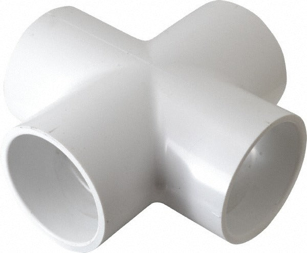 VALUE COLLECTION Value Collection 420-020 Pvc Pipe Cross 2 in Sch 40 Slip
