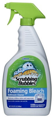 SC JOHNSON S C Johnson Wax 70809 Foaming Bleach Bathroom Cleaner 32 Oz