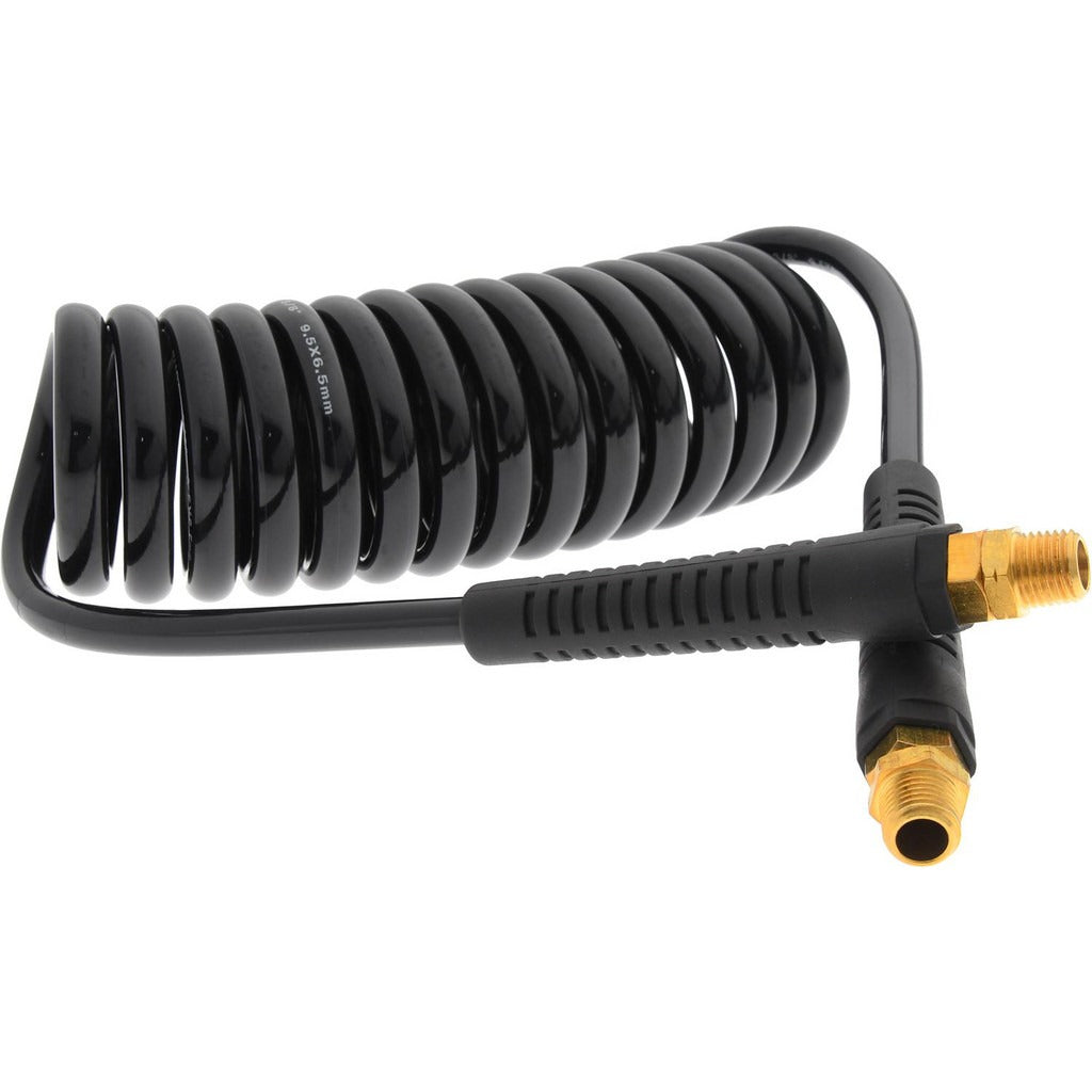 PRO-SOURCE Pro-source RH-1/4-10 Inches-b Coiled Air Hose 1/4 in 10 Ft Mnpt