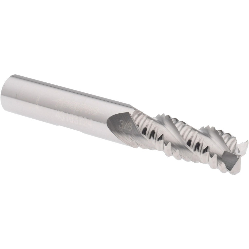 ACCUPRO Accupro 12176783 Corner Radius End Mill 3/8 in 3 Flute Carbide