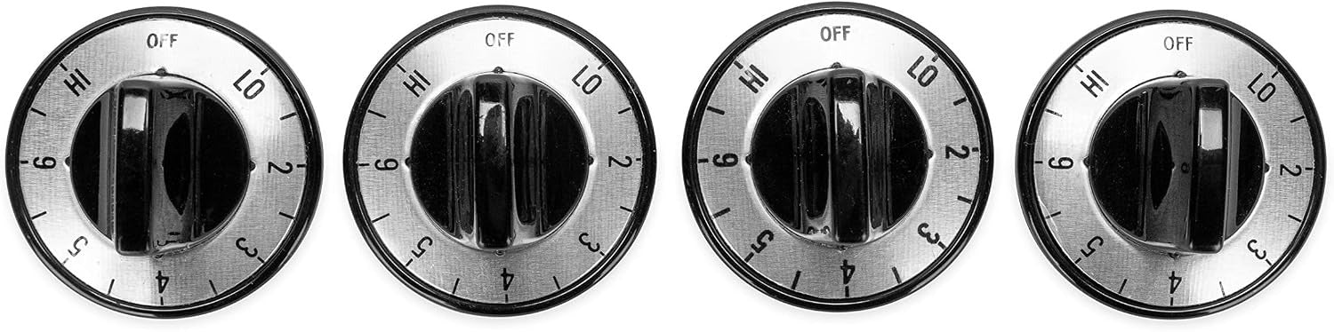 CAMCO Camco 00883 Electric Range Knobs Top Burner (4 Count) 883