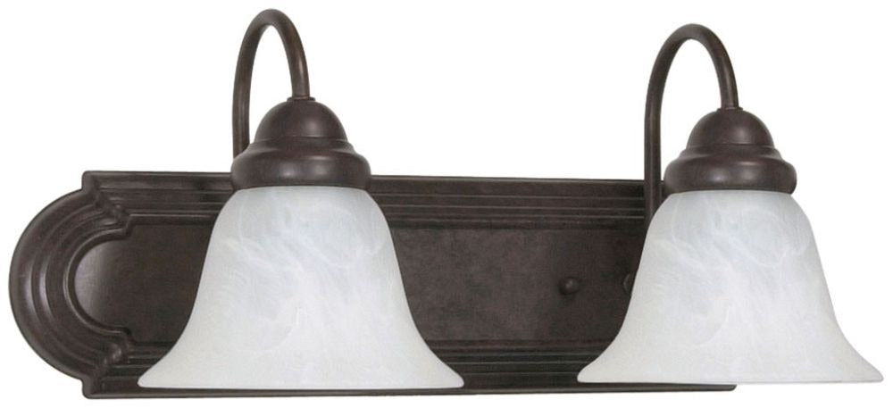 SATCO Satco 60-324 Ballerina 2-light Vanity Light 18 in Old Bronze