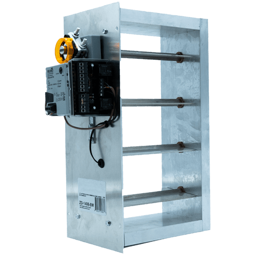 IO HVAC CONTROLS Io Hvac Controls ZD-1812-BM Zone Damper 18x12 Bottom Mount
