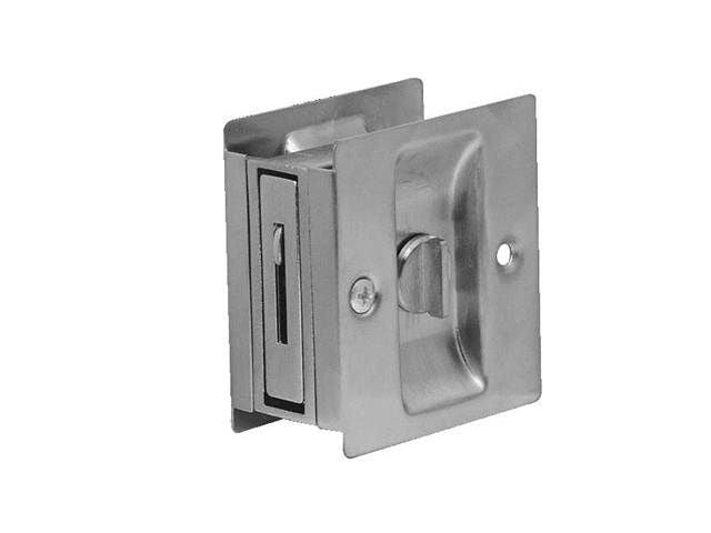 DON-JO Don-jo PDL101626 Square Privacy Pocket Door Lock