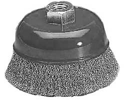 VALUE COLLECTION Value Collection S04186417 Cup Brush 6 in Steel Crimped