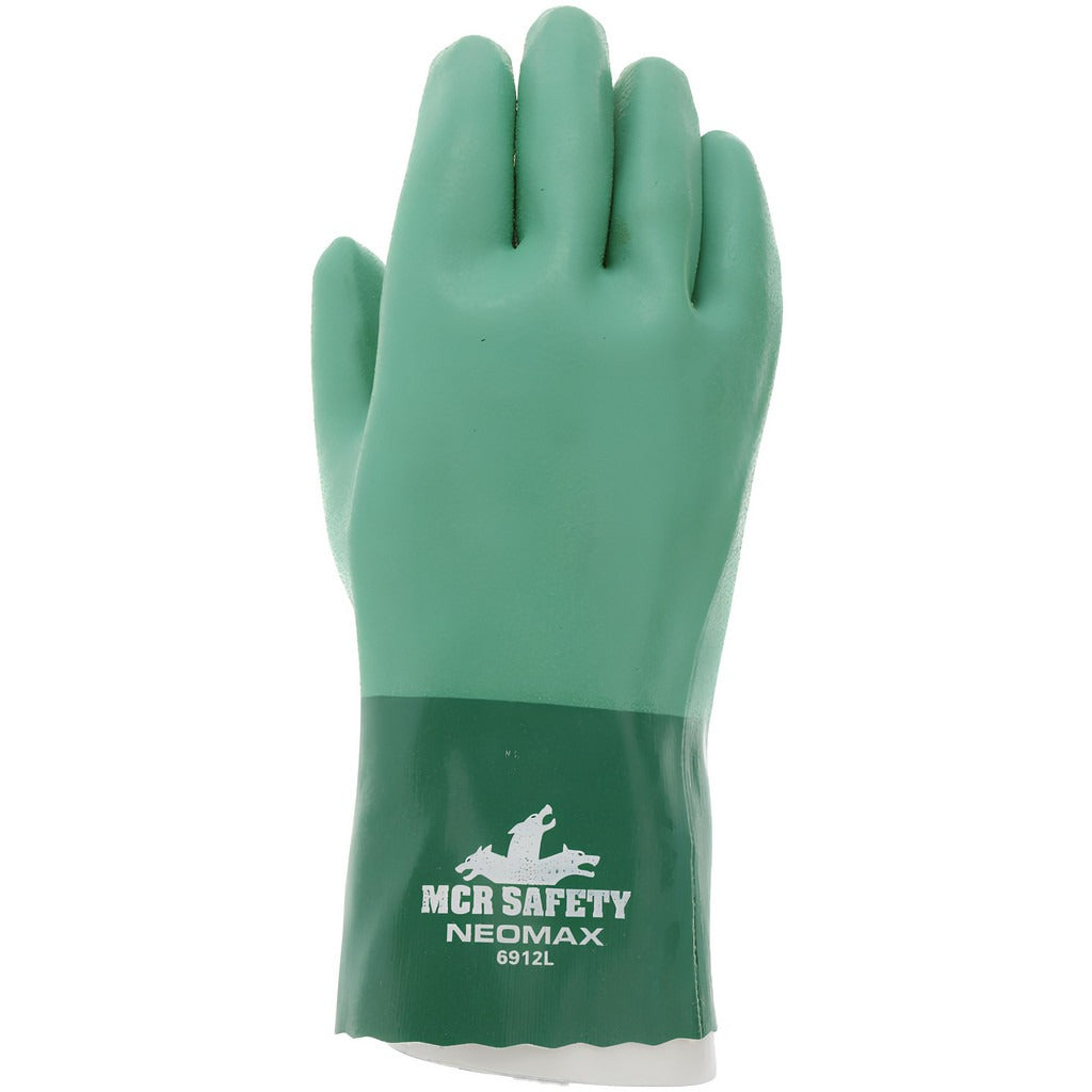 MCR SAFETY Mcr Safety 6912XL Neoprene Work Gloves Xl Green