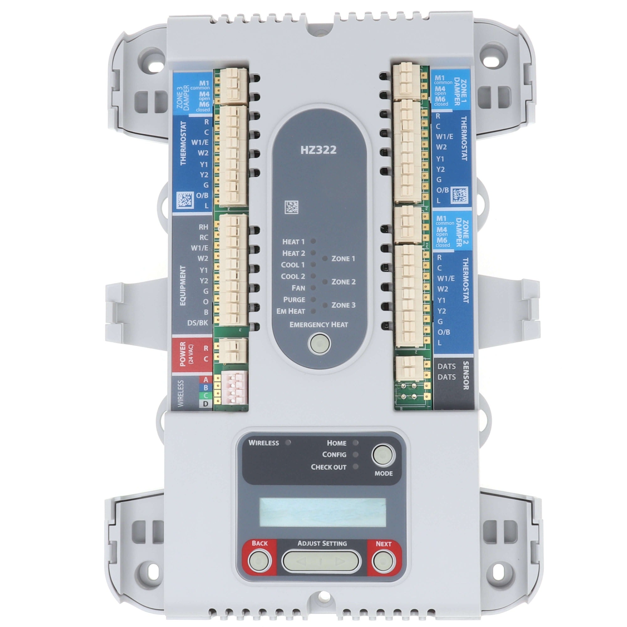 HONEYWELL HOME Honeywell Home HZ322 Multi-Stage True Zone Panel 24V (8 x 11.5 x 1-7/8 in)