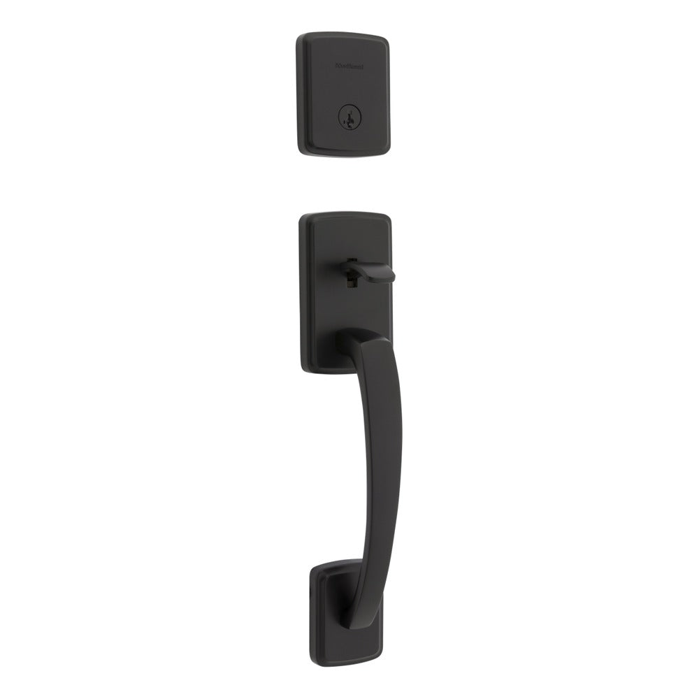KWIKSET Kwikset 818BFHLIP-514S.STRKP Handleset Smartkey Matte Black