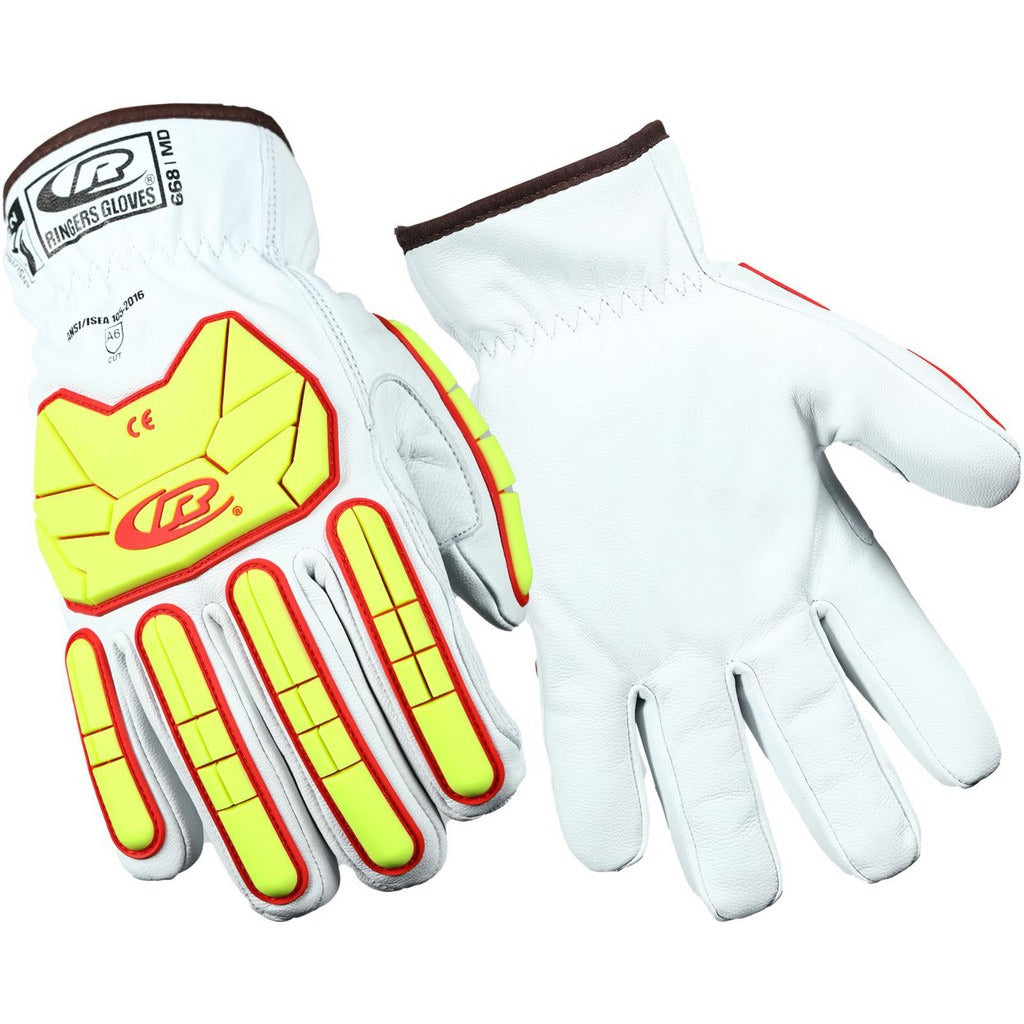 ANSELL Ansell 668-11 Mechanics Gloves Cut A6 X-large