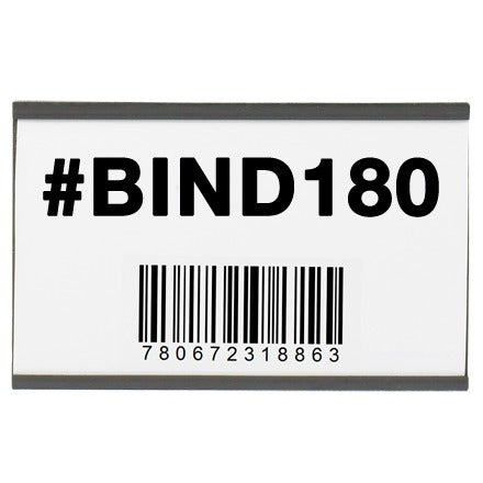 BSC PREFERRED Bsc Preferred LH197 Magnetic Label Holders Pack of 25