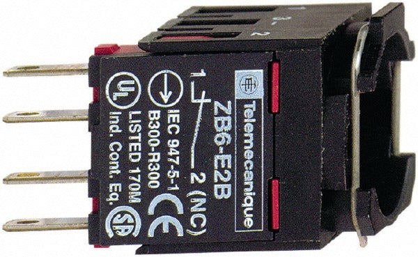 SCHNEIDER ELECTRIC Schneider Electric ZB6Z1B Switch Contact Block No 1.50A