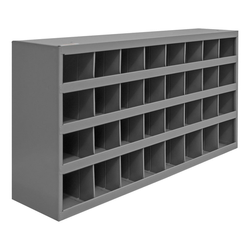 DURHAM MFG Durham 344-95-MSC 32-bin Steel Shelving Unit Gray