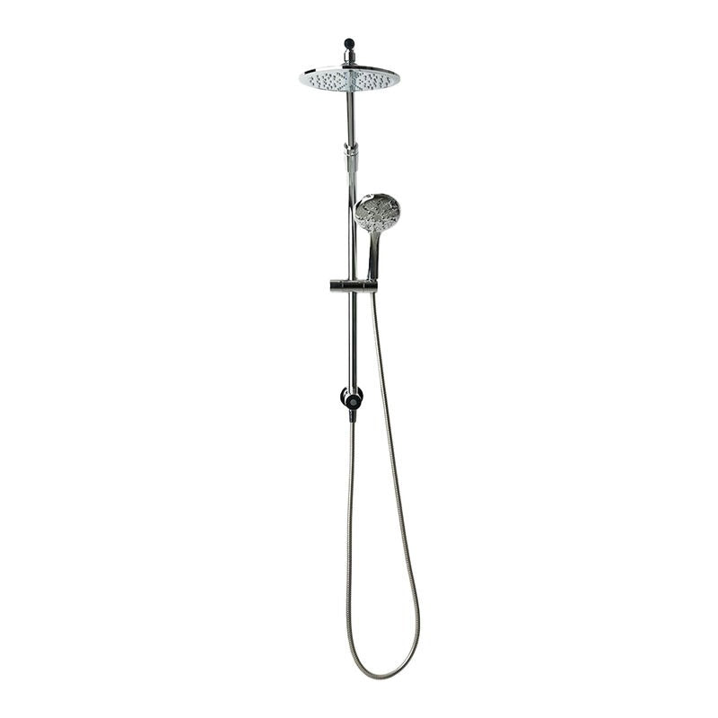 NIAGARA CONSERVATION Niagara Conservation NSR175-RF-6FHH-CH ShowerRail Kit 8-Inch (NSR175-RF-6FHH-CH)