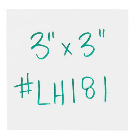 BSC PREFERRED Bsc Preferred LH181 Magnetic Write-on Wipe-off Labels 25pk