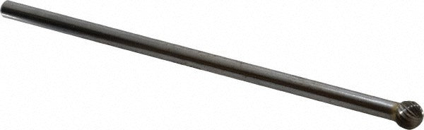 SGS PRO Sgs Pro 16425 Carbide Ball Bur Single Cut 1/4 Inch Shank