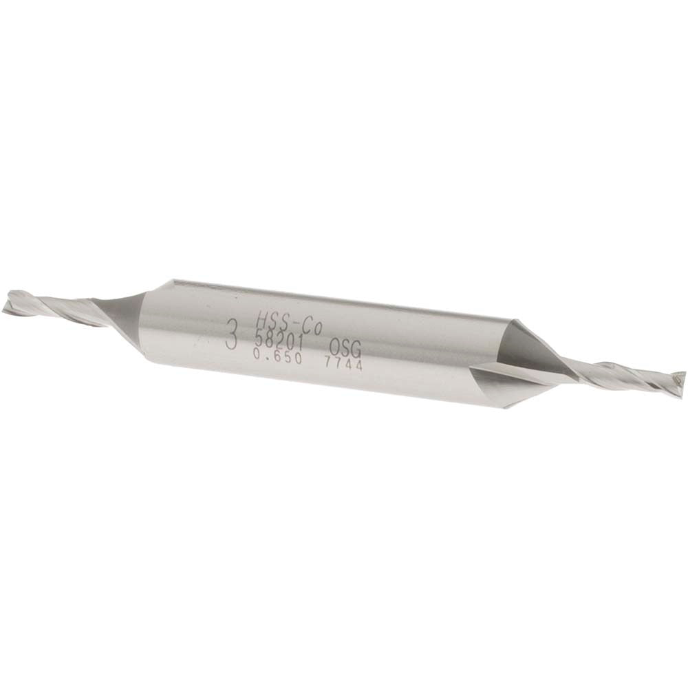 OSG Osg 5820100 Square End Mill 0.1181 in 2 Flute Cobalt