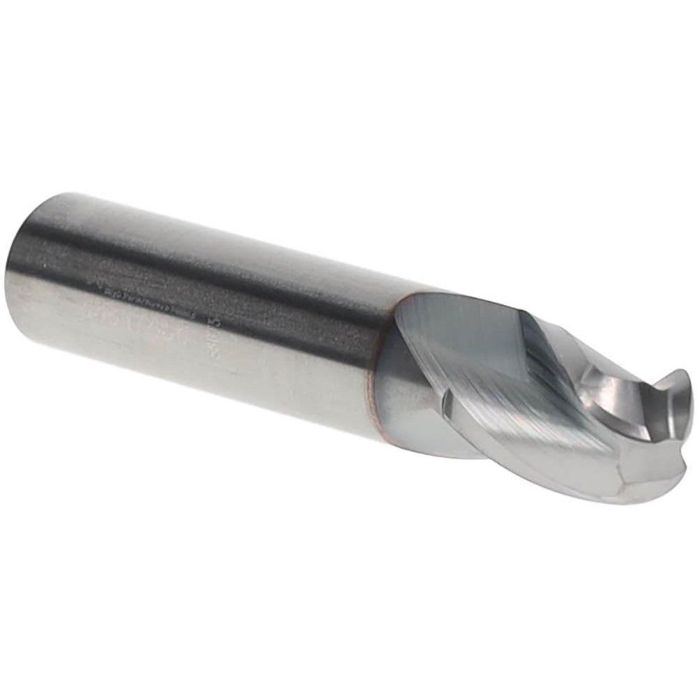 ACCUPRO Accupro 2500306 Ball End Mill 3/8 in 3 Flute Carbide Ticn