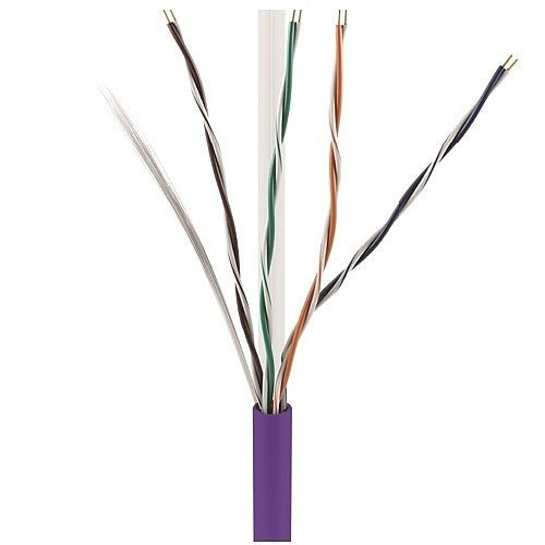 ADI PRO Adi Pro Wire 0E-CMR6PUR Cat6 Cmr Riser Cable Purple