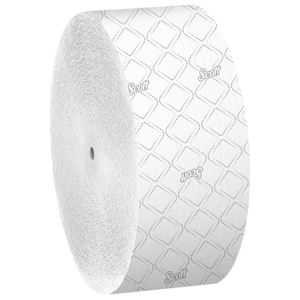 KIMBERLY-CLARK Scott 07006 Coreless Jumbo Roll Toilet Paper 2-ply 12 Rolls