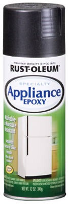 RUST-OLEUM Rust-oleum 7886830 Appliance Enamel Spray 12 Oz Black