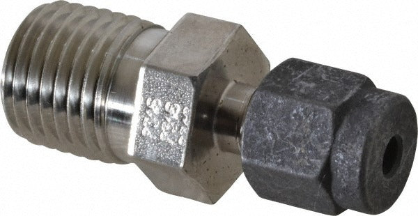 PARKER Parker 2-4 Fbz-ss Compression Tube Connector 1/4 in Ss