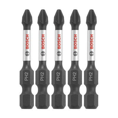 BOSCH Bosch ITPH2205 No. 2 Phillips Impact Bit 2in 5 Pack