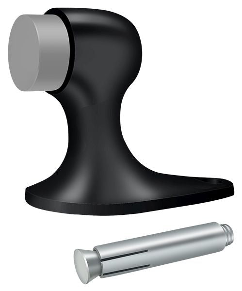 DELTANA Deltana FDB218U19 Floor Door Bumper Black Finish