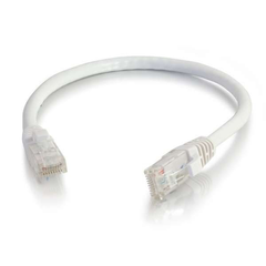 Legrand 576-125-007 Quiktron 7ft Q-Series Patch Cord, Cat6, Booted - White