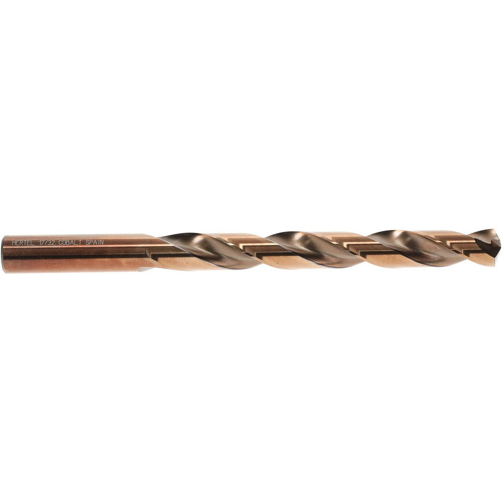 HERTEL Hertel 42039 Cobalt Jobber Drill Bit 17/32 in 135 Degree