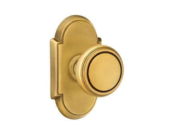 EMTEK Emtek 8208NWUS7 Norwich Knob Privacy Set Antique Brass